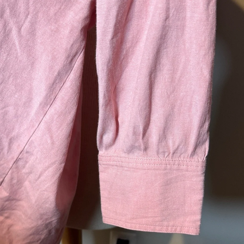 Pomander Place tuckernuck Blush Pink button up blouse